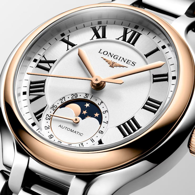 PRIMALUNA MOONPHASE Rose Gold Detail