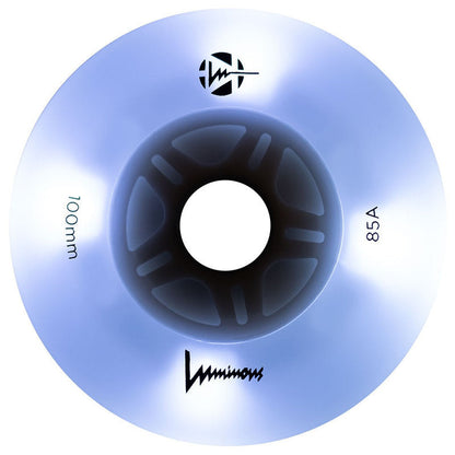 Luminous LED 100mm/85A Wheels (Pack of 3)