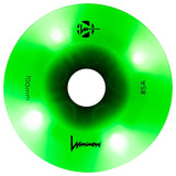 Luminous LED 100mm/85A Wheels (Pack of 3)