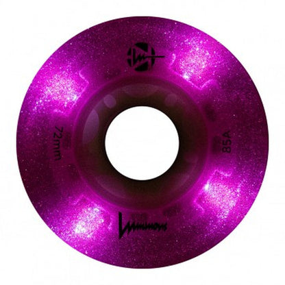 Luminous LED 72mm/85A Wheels (Pack of 4)