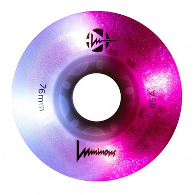 Luminous LED 76mm/85A Wheels (Pack of 4)
