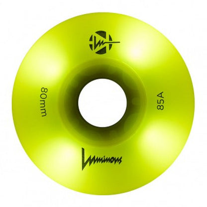 Luminous LED 80mm/85A Wheels (Pack of 4)