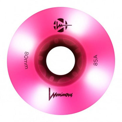 Luminous LED 80mm/85A Wheels (Pack of 4)