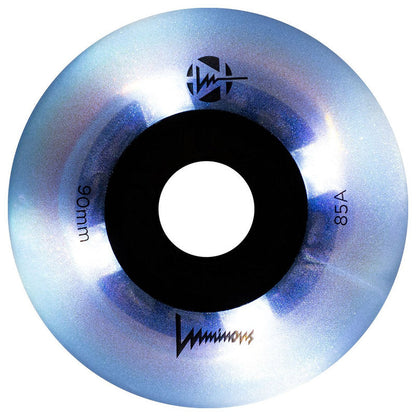 Luminous LED 90mm/85A Wheels (Pack of 4)