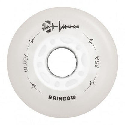 Luminous LED 76mm/85A Wheels (Pack of 4)