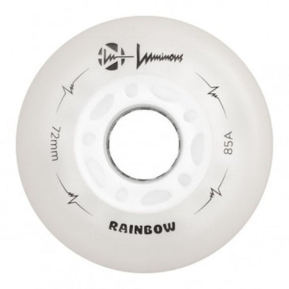 Luminous LED 72mm/85A Wheels (Pack of 4)