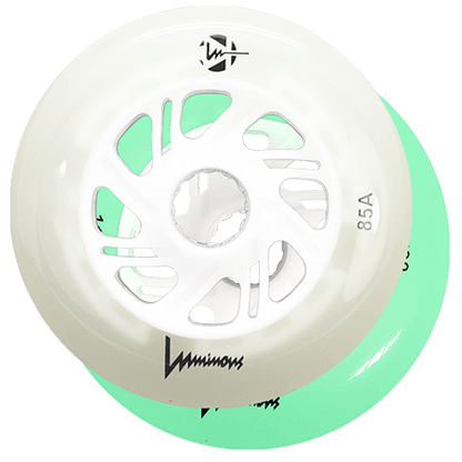 Luminous LED 125mm/85A Wheels (Pack of 3)
