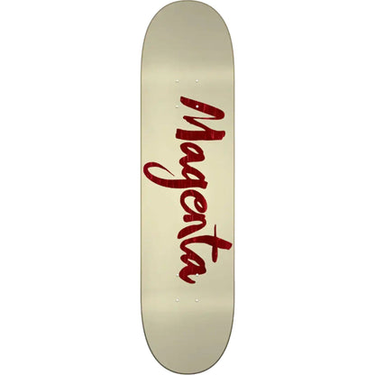 Magenta Big Brush Team Skateboard Deck 8.125"