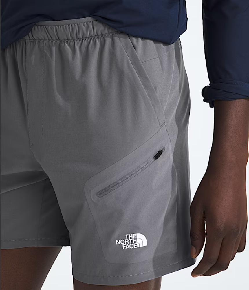 The North Face - Lightstride Short 7in - Men's - Smoked Pearl