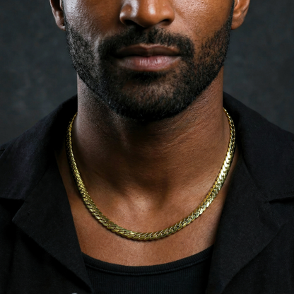 Miami Cuban Link Chain (Gold) - 5mm