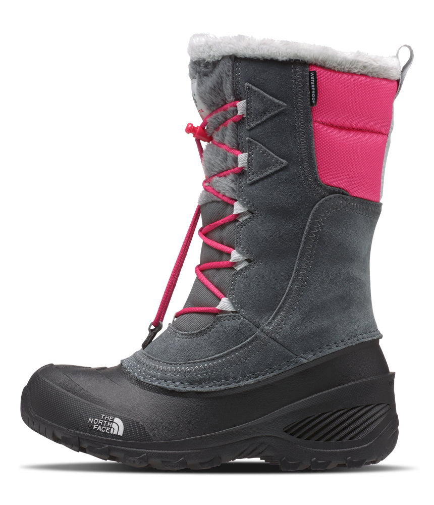 The North Face - Shellista Lace IV - Youth - Zinc Grey/Cabaret Pink