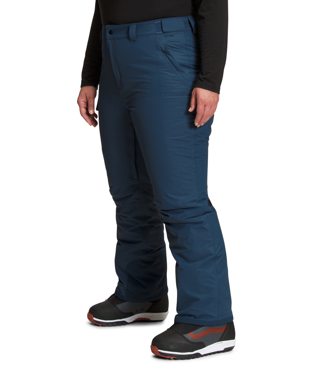 The North Face - Freedom Insulated Pant - Women's Plus - Lavender Fog Tonal Mountainscape Print