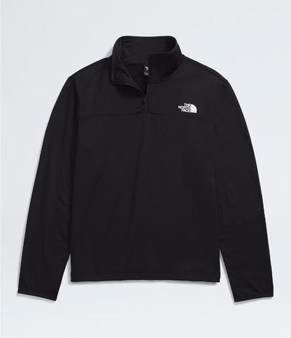 The North Face - Cedar Trail Grid Fleece 1/4 - Men's - TNF Black