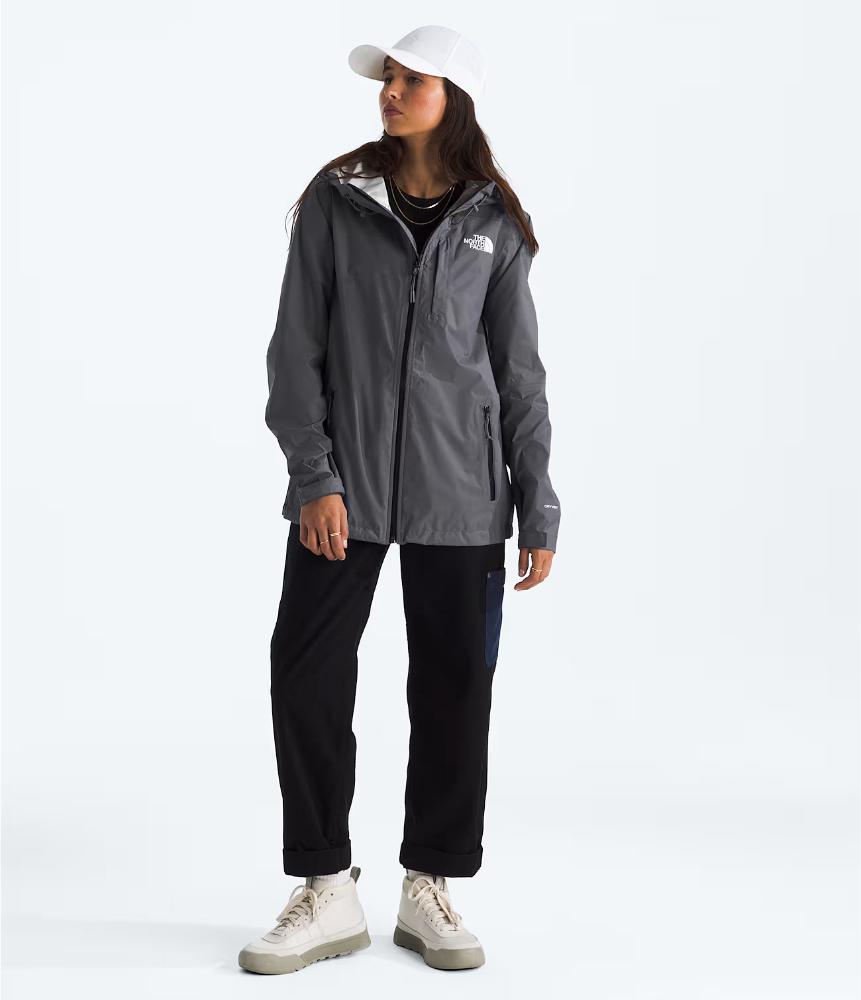 The North Face - Alta Vista Rain Jacket - Women's - Smoked Pearl