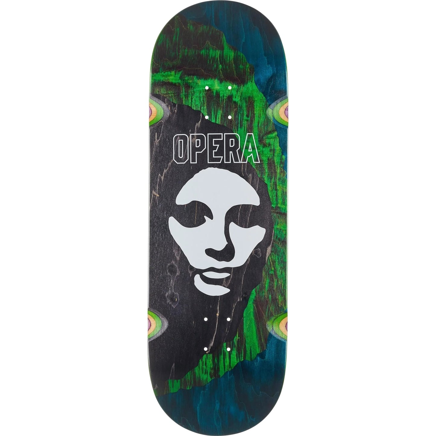 Opera Triple Torn Big Mask EX7 Skateboard Deck 10"