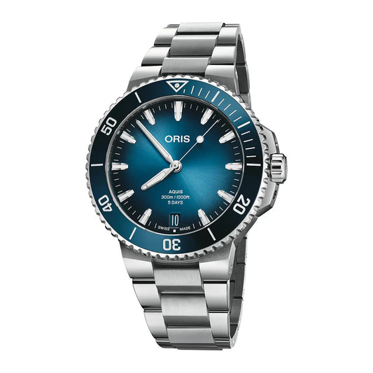 Oris Aquis Date Blu 01 400 7790 4135-07 8 23 02Peb