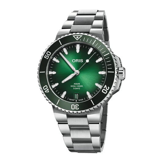 Oris Aquis Date Verde 01 400 7790 4157-07 8 23 02Peb
