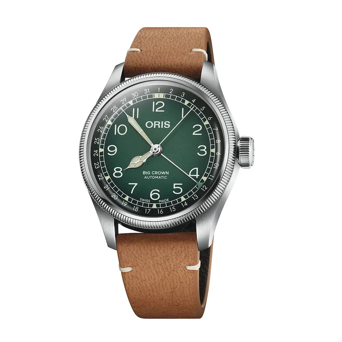 Oris Big Crown Pointer Date Cervo Volante Verde 01 754 7779 4067-Set