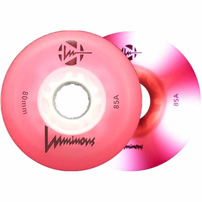 Luminous LED 80mm/85A Wheels (Pack of 4)
