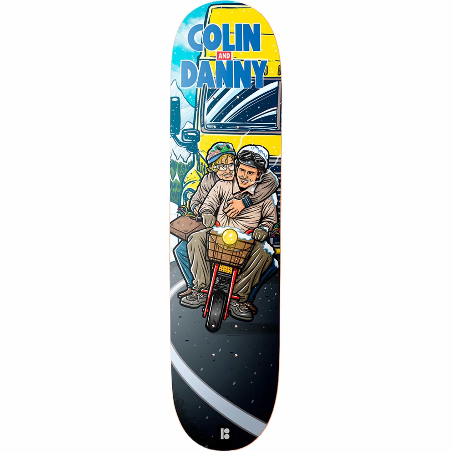 Plan B Dumb Dumber Skateboard Deck 8.25"