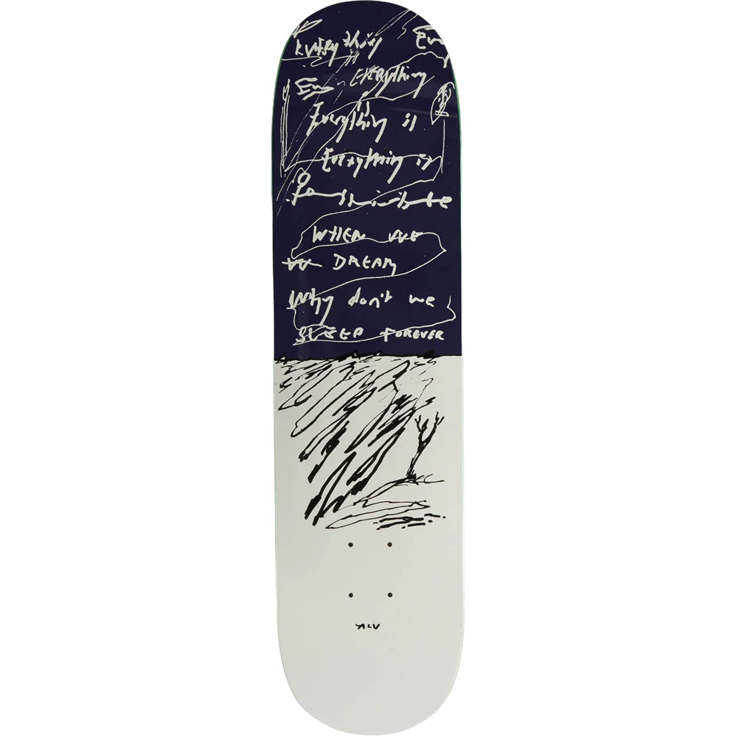 Polar Team Alv Sleep Forever Skateboard Deck 8.25"