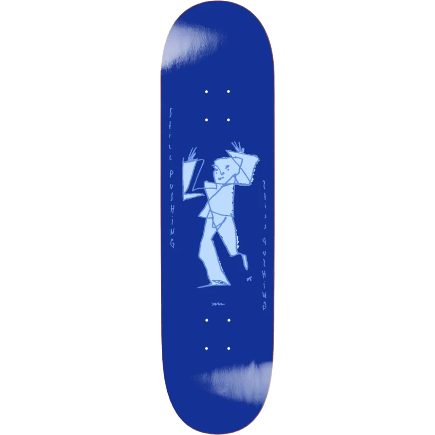 Polar Team Alv Still Pushing Skateboard Deck 8.375"
