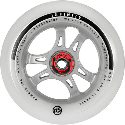 Powerslide Infinity RTR ABEC9 Spacer 110mm/85A Wheels (Pack of 3)
