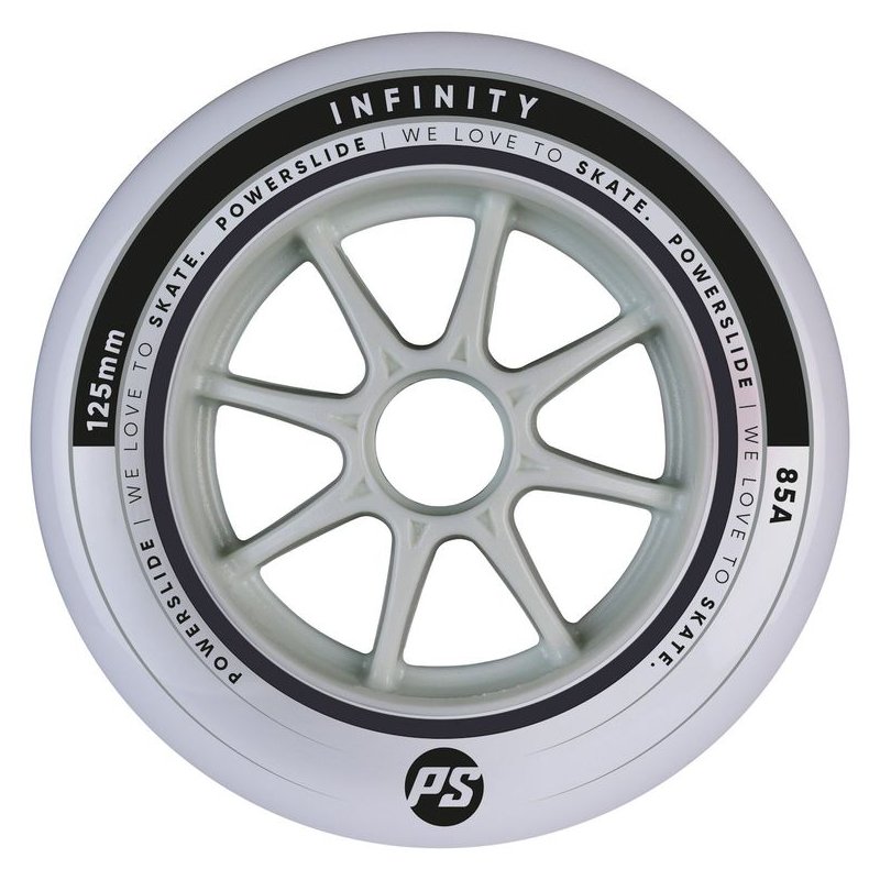 Powerslide Infinity 125mm/85A Wheels (Pack of 6)