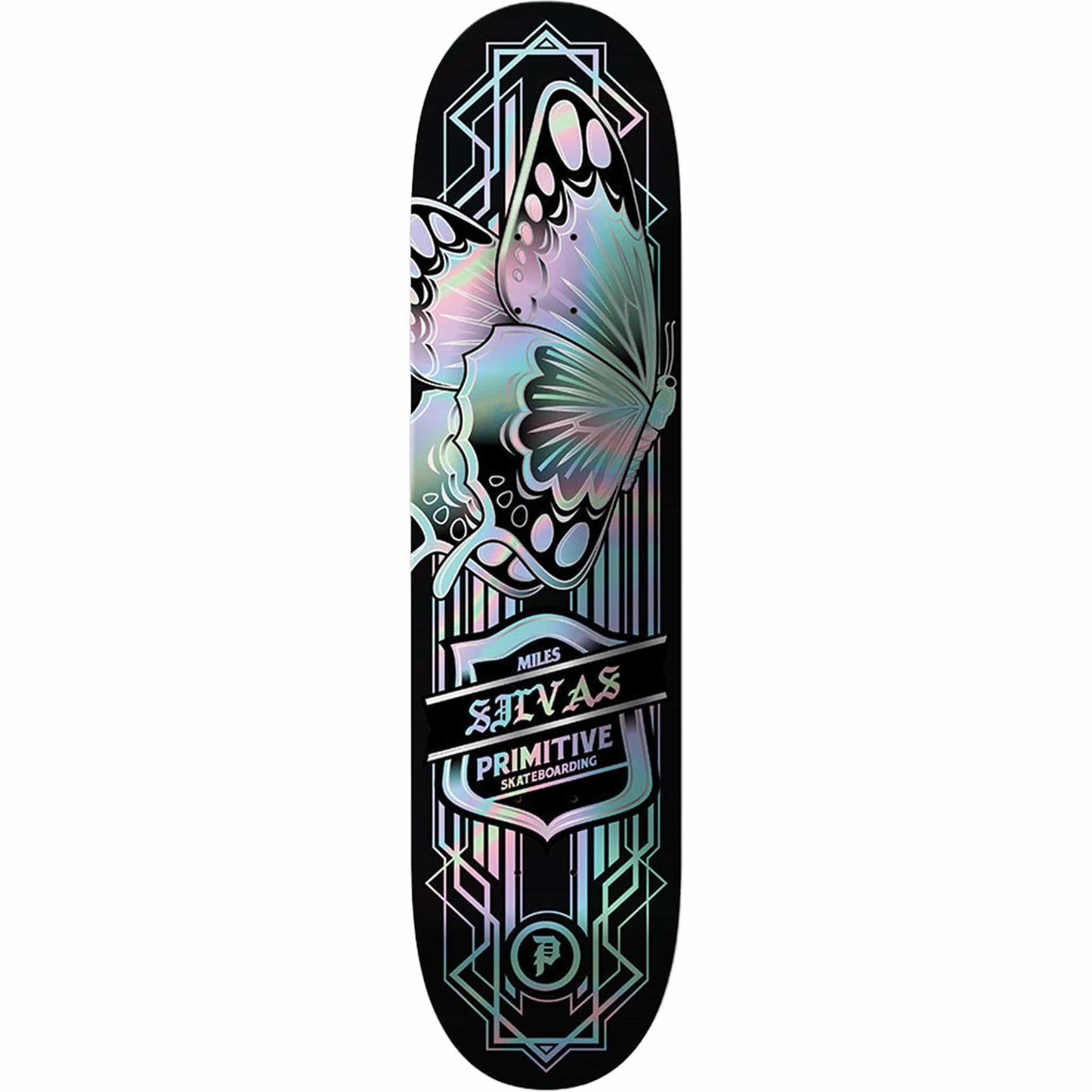 Primitive Silvas Butterfly Spectra Skateboard Deck 8.5"