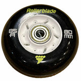 Rollerblade RB Cruiser 80mm/85A Wheels with SG7 Bearings (Pack of 8)