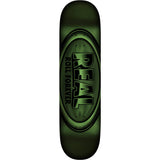 Real Team Oval DBX Skateboard Deck Green 8.5"