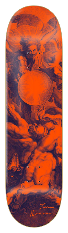 Zero Dern Renaissance Skateboard Deck - 8.25"