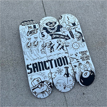 Sanction X Smolik 8.75" Skateboard Deck