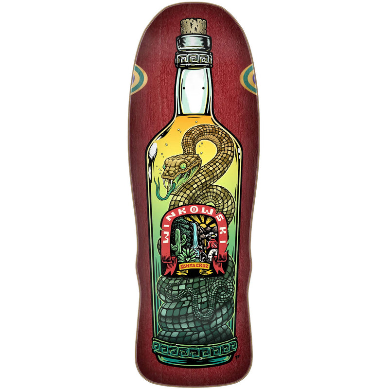 Santa Cruz Winkowski Agave Snake 10.35 " Skateboard Deck