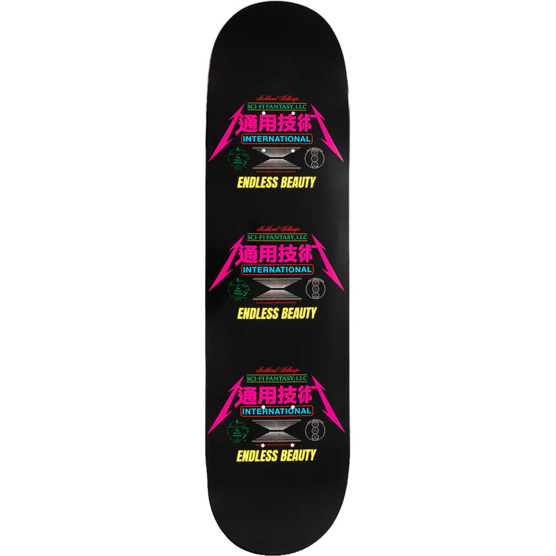 Sci-Fi Fantasy Neoliberal Beauty Skateboard Deck 8.5"