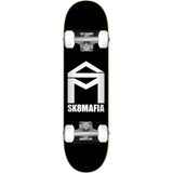 SK8MAFIA House Logo Black Micro Skateboard Complete 6"
