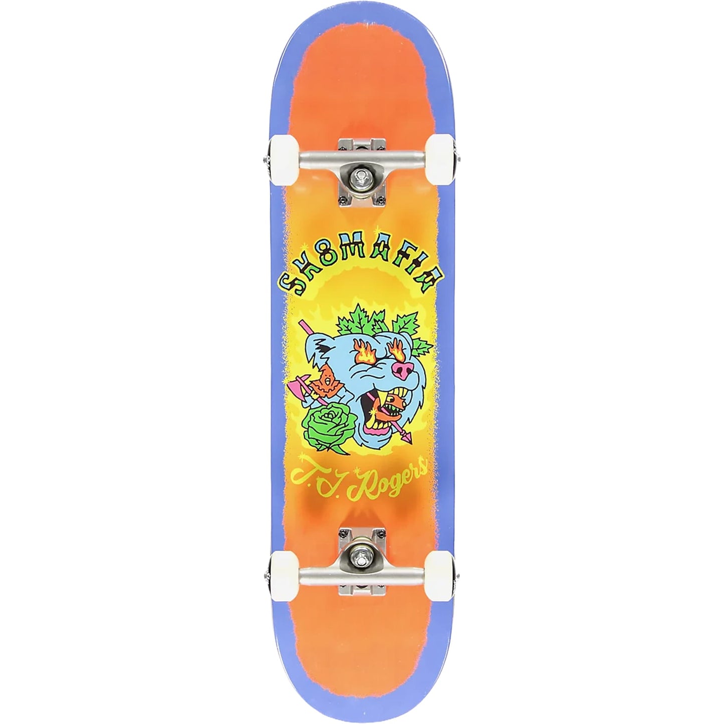 SK8MAFIA Rogers Sprayers Skateboard Complete 8"