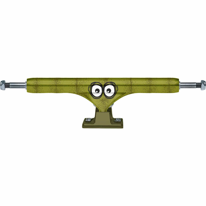 Slappy ST1 Hollow Pickle Green Skateboard Trucks 9.5"