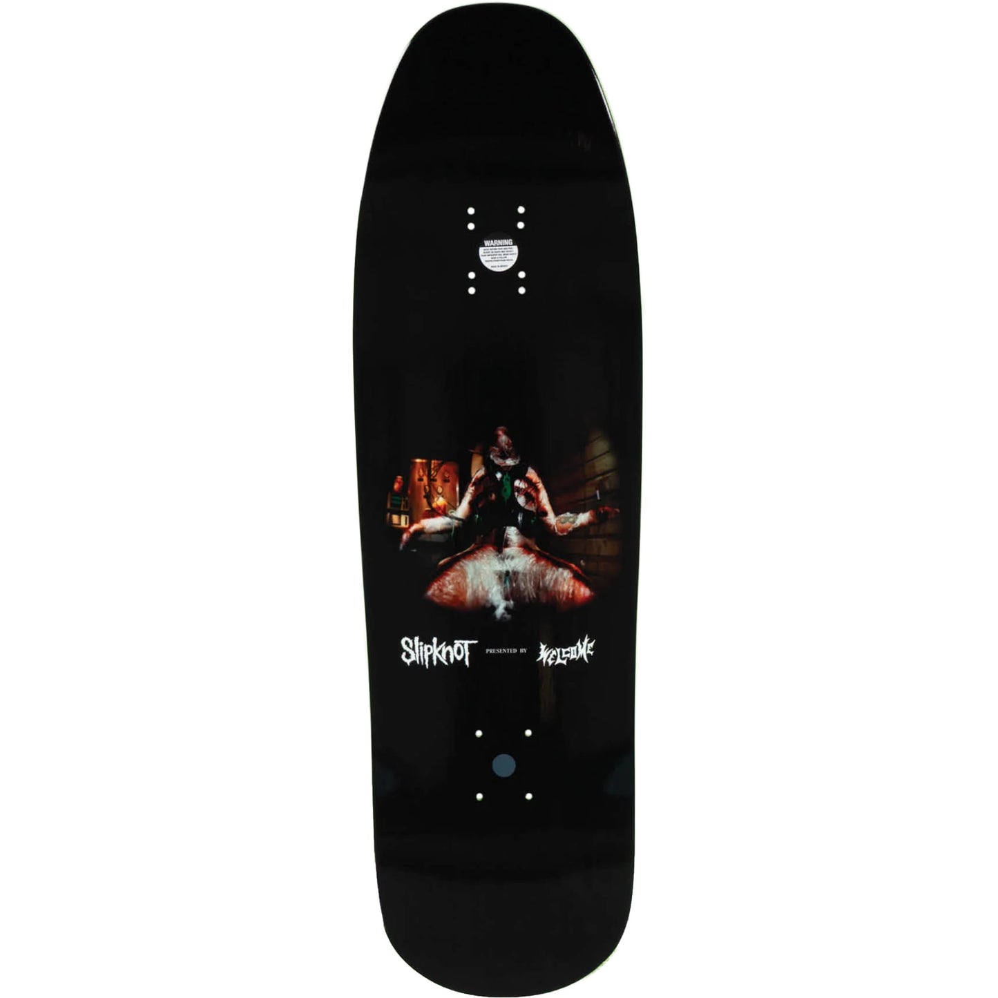 Slipknot X Welcome Self Titled on Gaia Skateboard Deck 9.6"