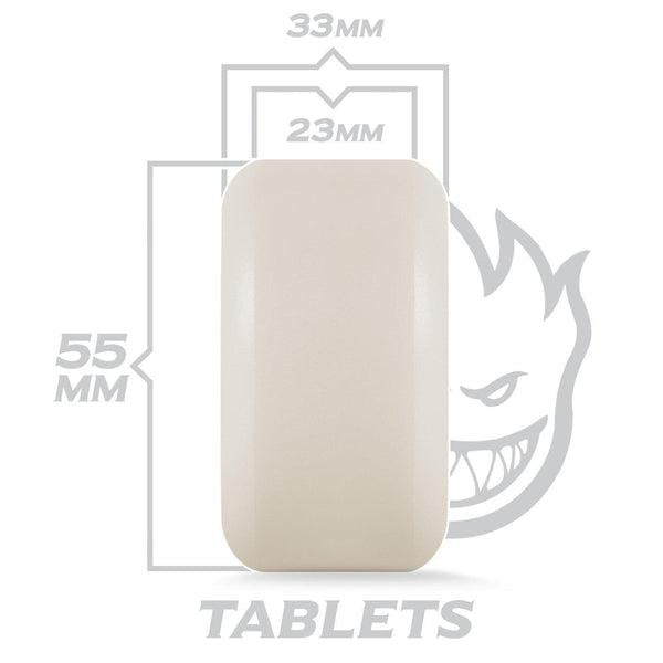 Spitfire Formula Four Tablets Wheels Natural 101du 54mm