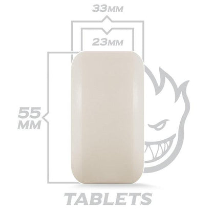 Spitfire Formula Four Tablets Wheels Natural 101du 54mm