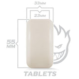 Spitfire Formula Four Tablets Wheels Natural 101du 54mm