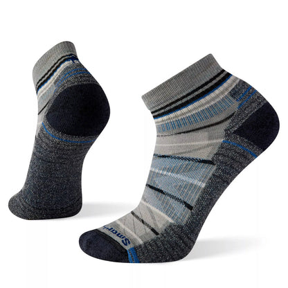Smartwool - Hike Low Cushion Pattern Ankle - Ash-Charcoal