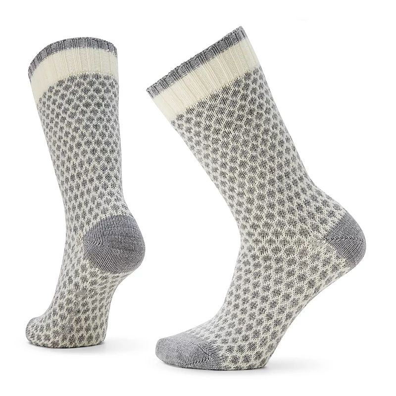 Smartwool - Everyday Cozy Popcorn Polka Dot Crew Socks - Women's - Natural