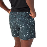 Smartwool - Mens Merino Sport Lined Short - Black Composite Print