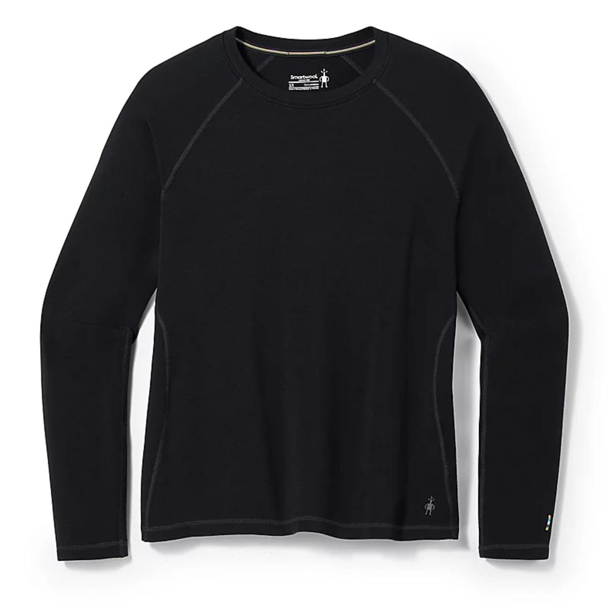 Smartwool - Classic Thermal Merino Base Layer Crew - Women's Plus - Charcoal Heather