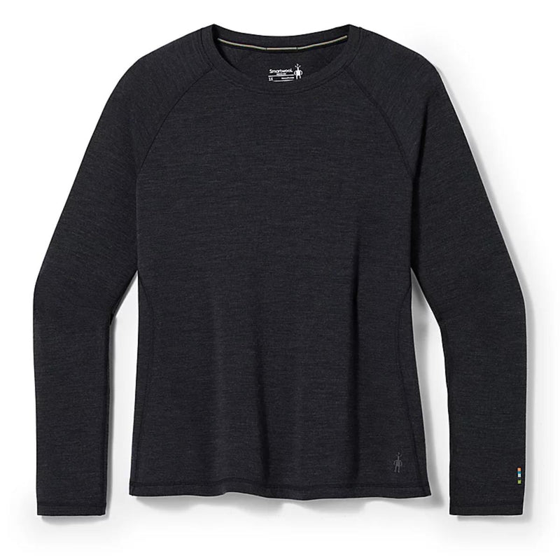 Smartwool - Classic Thermal Merino Base Layer Crew - Women's Plus - Charcoal Heather