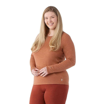 Smartwool - Classic Thermal Merino Base Layer Crew - Women's Plus - Charcoal Heather
