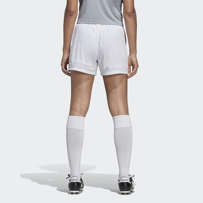 adidas Tastigo Women's 19 Soccer Shorts-White