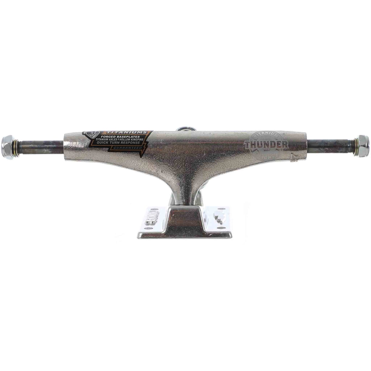 Thunder Titanium Lights Polished Skateboard Trucks 147